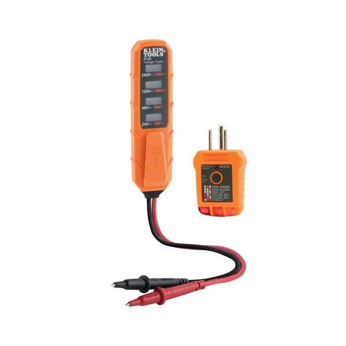 Klein Tools AC-DC Voltage & Receptacle Electrical Test Kit