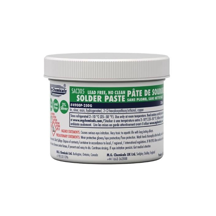 MG Chemicals SAC305 Lead-Free No-Clean Solder Paste