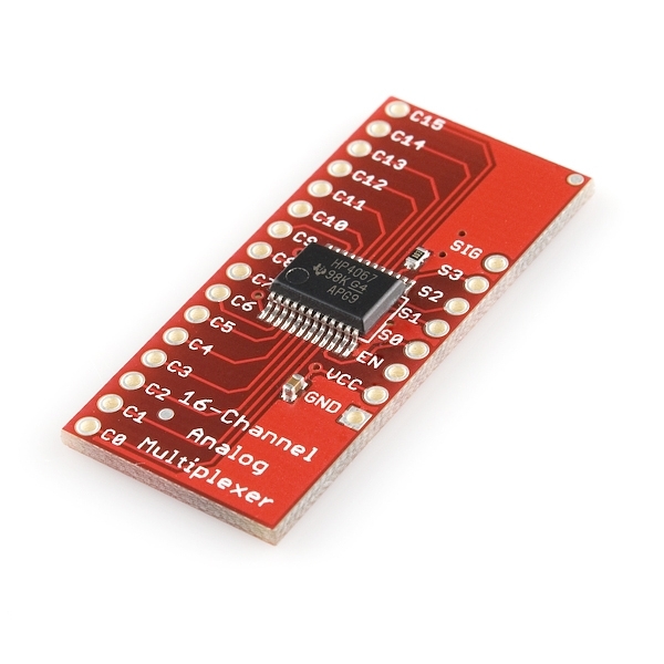 10 Moduli Multiplexer 16 Canali 74HC4067 – Analogico/Digitale Per Arduino E Raspberry