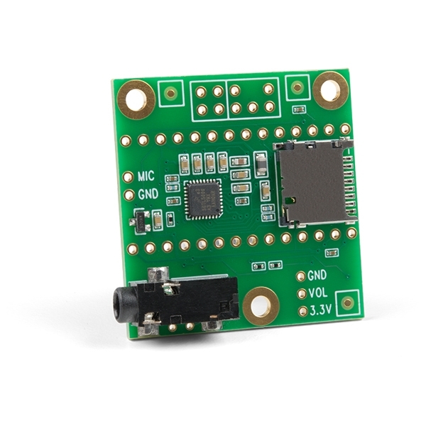 Teensy 4 Audio Shield (Rev D) | For Sale at SparkFun - SparkFun 