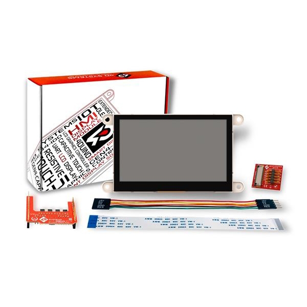 4D Systems GEN4-ULCD-43DCT Intelligent Display Module w/ Arduino