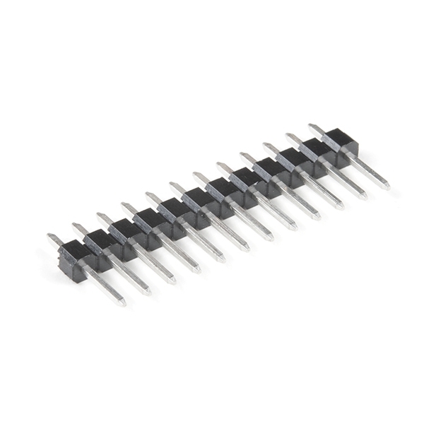 Straight Header - Male (PTH, 0.1in., 12-Pin)