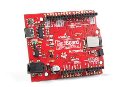 Picture of SparkFun RedBoard. 