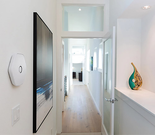 View of entry/exit RFID Reader